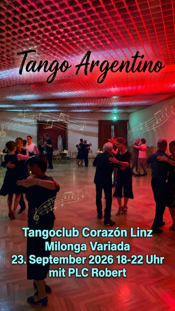 Tango Argentino Tangoclub Corazón Linz